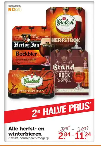 Coop Alle Herfst-en Winterbieren aanbieding