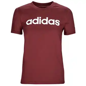 Spartoo T-shirt korte mouw adidas lin t aanbieding