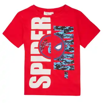 Spartoo T-shirt korte mouw team heroes t-shirt spiderman aanbieding