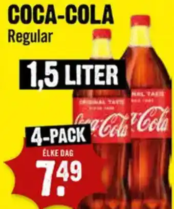 Dirck 3 COCA-COLA Regular aanbieding