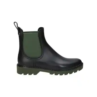 Spartoo Regenlaarzen igor botas de agua chloe bicolor señora negro-kaki aanbieding