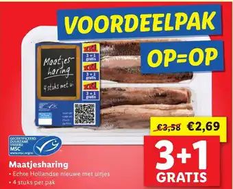 Lidl Maatjesharing aanbieding