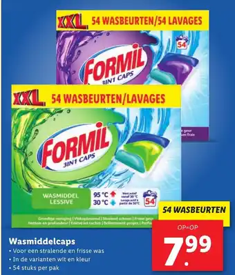 Lidl Wasmiddelcaps aanbieding