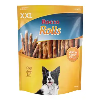 Zooplus Rocco rolls xxl pack - met kipfilet 2 x 1 kg aanbieding