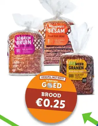 Lidl Brood aanbieding