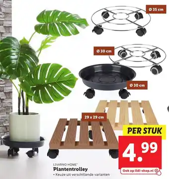 Lidl Plantentrolley aanbieding