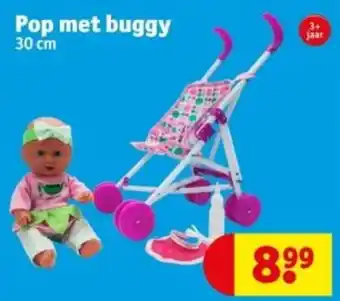 Kruidvat Pop met buggy aanbieding