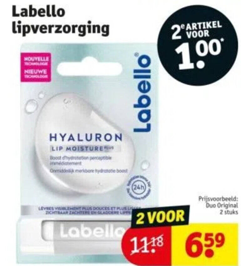 Labello aanbieding bij Kruidvat