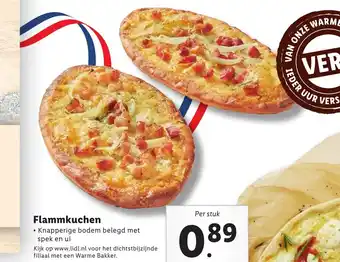 Lidl Flammkuchen aanbieding