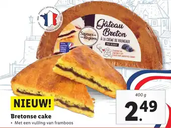 Lidl Bretonse cake 400g aanbieding