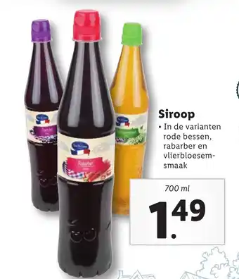 Lidl Siroop 700ml aanbieding