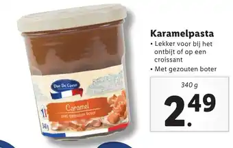 Lidl Karamelpasta 340g aanbieding