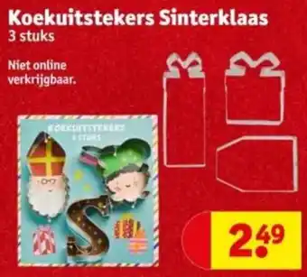 Kruidvat Koekuitstekers Sinterklaas aanbieding