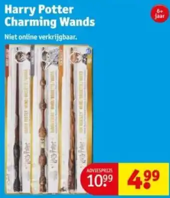 Kruidvat Harry Potter Charming Wands aanbieding