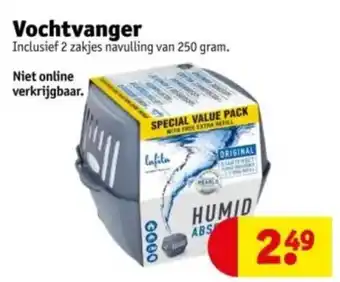 Kruidvat Vochtvanger aanbieding