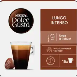 Jumbo Nescafé dolce gusto lungo intenso capsules - 16 koffiecups aanbieding