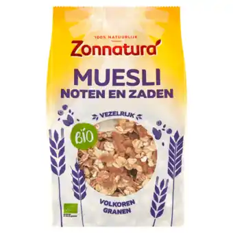 Jumbo Zonnatura muesli noten en zaden bio 375g aanbieding