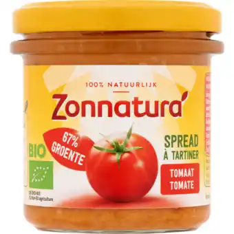 Jumbo Zonnatura spread tomaat 135g aanbieding