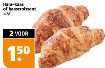 Poiesz Ham-kaas of kaascroissant aanbieding