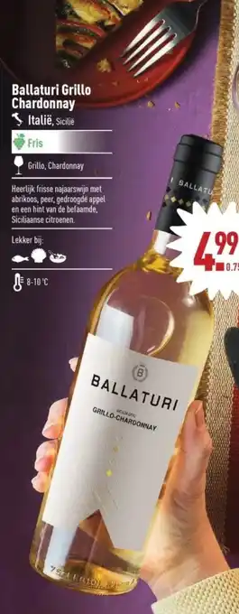 ALDI Ballaturi grillo chardonnay italië, sicilië aanbieding