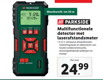 Lidl Multifunctionele detector met laserafstandsmeter aanbieding