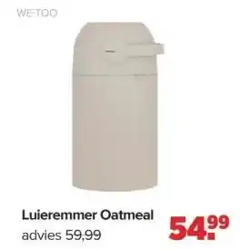 Baby-Dump Luieremmer oatmeal aanbieding