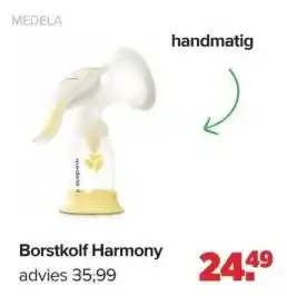 Baby-Dump Borstkolf harmony aanbieding