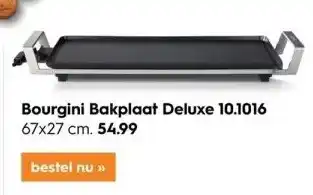 Blokker Bourgini bakplaat deluxe 10.1016 aanbieding