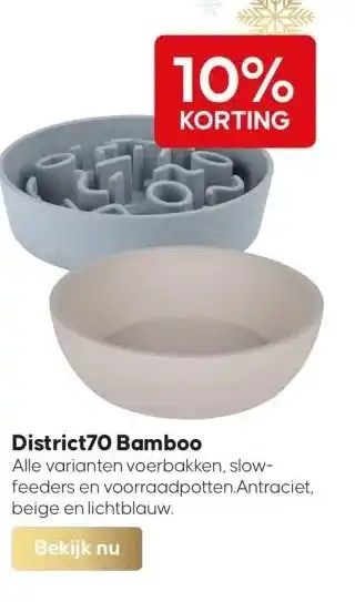 Boerenbond District70 bamboo aanbieding