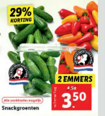 Lidl Snackgroenten aanbieding