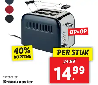 Lidl Broodrooster aanbieding