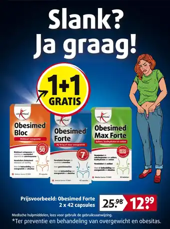 Lucovitaal Obesimed Bloc, Obesimed Forte, Obesimed Max Forte aanbieding