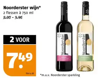 Poiesz Noorderster wijn 750ml aanbieding