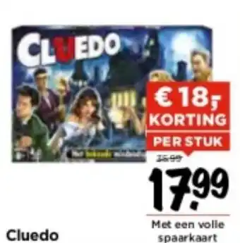 Vomar Voordeelmarkt Cluedo aanbieding