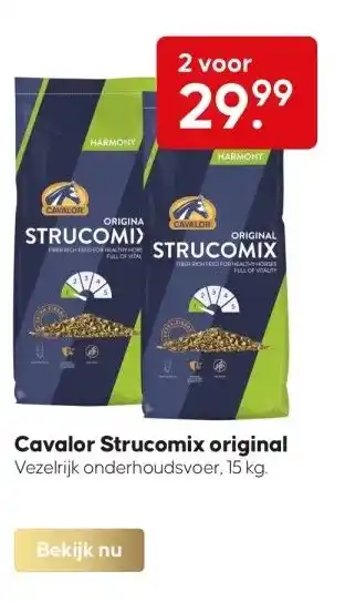 Pets Place Cavalor strucomix original aanbieding