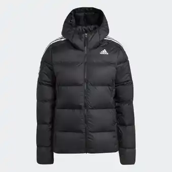 Adidas Adidas essentials midweight donsjack met capuchon aanbieding