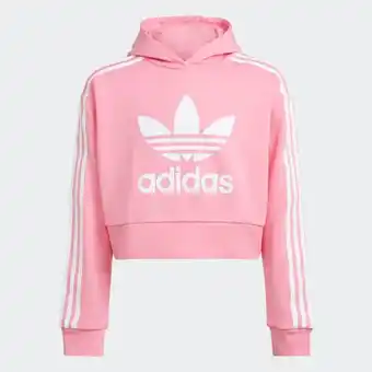 Adidas Adidas adicolor cropped hoodie aanbieding