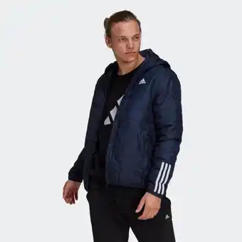 Adidas Adidas itavic 3-stripes light capuchonjack aanbieding