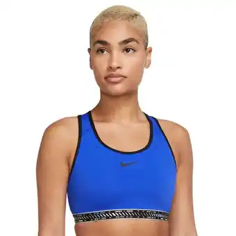 All4running Nike dri-fit swoosh on the run lightly lined bra dames aanbieding