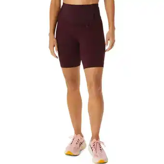 All4running Asics flexform color block bike short dames aanbieding