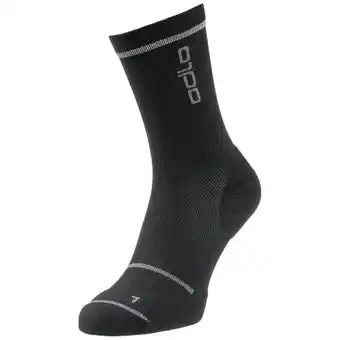 All4running Odlo ceramicool reflective socks micro crew unisex aanbieding