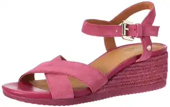 Amazon Geox dames d ischia corda espadrille sleehak sandaal aanbieding