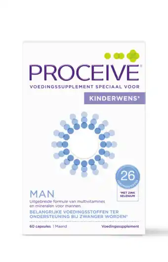 De Online Drogist Proceive kinderwens man 60cp aanbieding