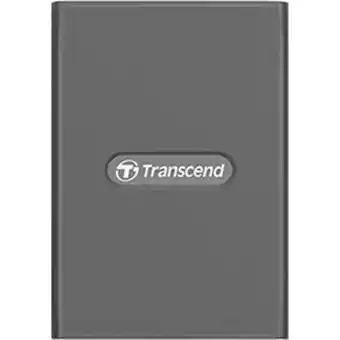 Conrad Transcend rde2 externe geheugenkaartlezer usb 3.2 gen 2, sd grijs aanbieding