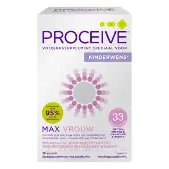 De Online Drogist Proceive kinderwens max vrouw 30st aanbieding
