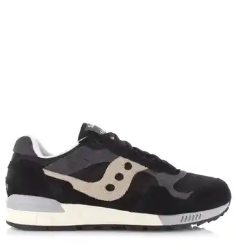 Amigo Saucony shadow 5000 zwart suede lage sneakers heren aanbieding