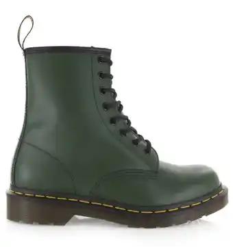 Amigo Dr. martens dr martens 1460 green smooth groen leer veterboots unisex aanbieding