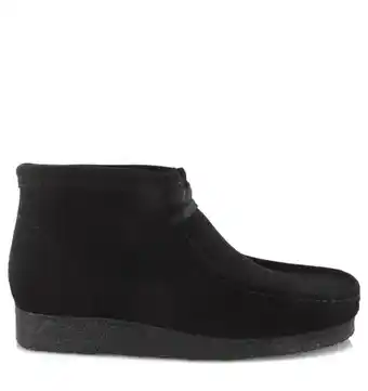 Amigo Clarks wallabee boot zwart suede casual veterschoenen heren aanbieding