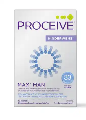 De Online Drogist Proceive kinderwens max man 30st aanbieding