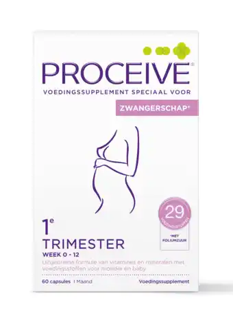 De Online Drogist Proceive zwangerschap trimester 1 60cp aanbieding